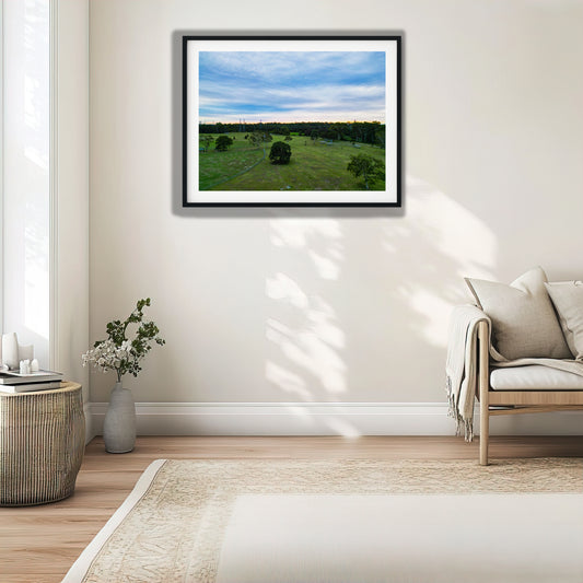 Carindale Recreation Reserve Aerial View photo print