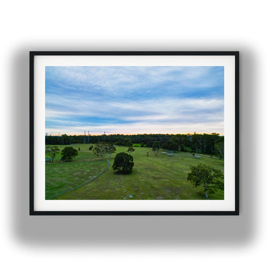 Carindale Recreation Reserve Aerial View photo print