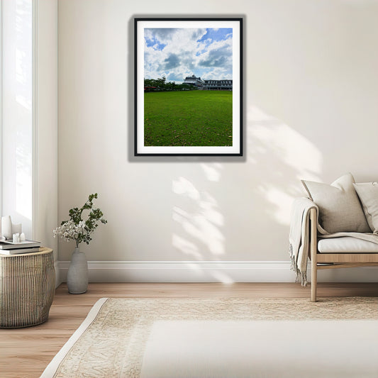 Cruise Ship at Singapore Terminal photo print