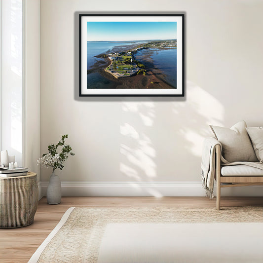 Cleveland Point Peninsula Aerial photo print